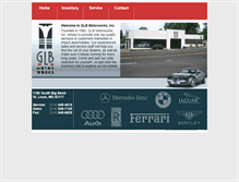 Tablet Screenshot of glbmotorworks.com